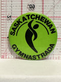 Saskatchewan Gymnastrada Logo Button Pinback
