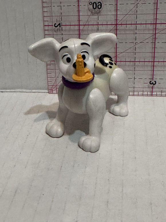 Puppy Holding a Candle Stick 101 Dalmation Disney Mcdonalds Toy Character