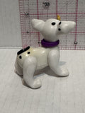 Puppy Holding a Candle Stick 101 Dalmation Disney Mcdonalds Toy Character