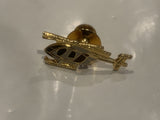 Helicopter Lapel Hat Pin EH