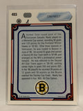 #493 Cam Neely Wales Conference 1990-91 Upper Deck Hockey Card  NHL