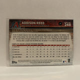 #248 Addison Reed Arizona Diamondbacks 2015 Topps Series 1 Baseball Card I1