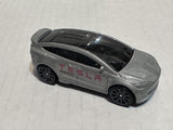 Grey Tesla Energy Model X 2016 Hot Wheels Diecast Car