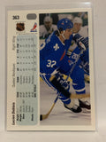 #363 Lucien Deblois Quebec Nordiques 1990-91 Upper Deck Hockey Card  NHL