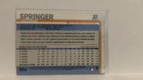 #323 George Springer Houston Astros 2019 Topps Series 1 Baseball Card