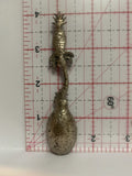 Hawaii Hula Dancer Palm Tree Pineapple Souvenir Spoon