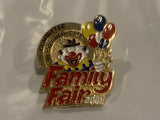 Westerner Day Committee Family Fair 2001 Lapel Hat Pin BU