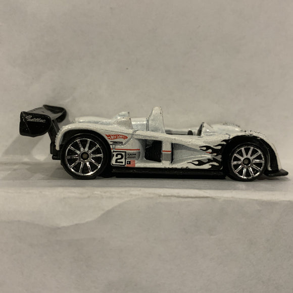White Cadillac LMP ©2000 Hot Wheels Diecast Car EH