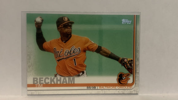 #282 Tim Beckham Baltimore Orioles 2019 Topps Series 1 Baseball Card