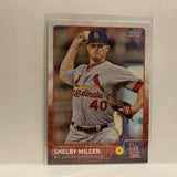 #220 Shelby Miller St Louis Cardinals 2015 Topps Series 1 Baseball Card I2