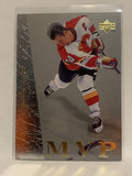 #UD11 Theoren Fleury Calgary Flames 1996-97 Collectors Choice MVP Hockey Card  NHL