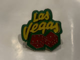 Las Vegas Pair of Dice Lapel Hat Pin EI