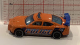 Orange Dodge Charger Drift Hot Wheels Toy Diecast Car