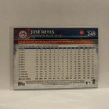 #249 Jose Reyes Toronto Blue Jays 2015 Topps Series 1 Baseball Card I2