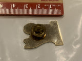 Alaska Husky Dog Lapel Hat Pin EI