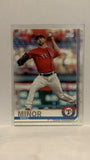#278 Mike Minor Texas Rangers 2019 Topps Series 1 Baseball Card