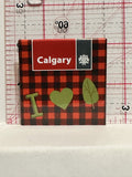 I Love Trees Calgary Alberta Button Pinback