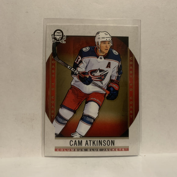 #13 Cam Atkinson Columbus Blue Jackets2018-19 OPC Coast to Coast Hockey Card KD
