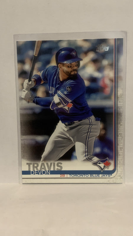 #298 Devon Travis Toronto Blue Jays 2019 Topps Series 1 Baseball Card