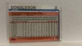 #34 Josh Donaldson Cleveland Indians 2019 Topps Series 1 Baseball Card