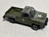 Green Army Truck 2-6753 Unbranded Diecast Car