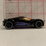 Black Mitsubish Double Shot  Hot Wheels Diecast Car EI