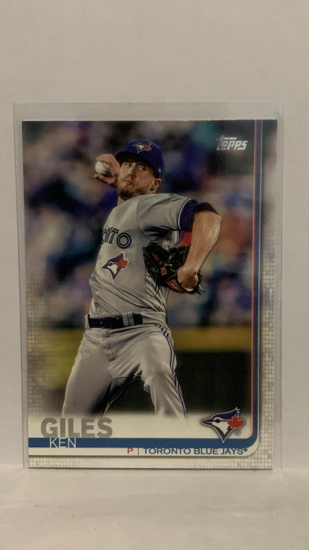 #184 Ken Giles  Toronto Blue Jays 2019 Topps Series 1 Baseball Card