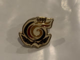 Swirls Feather Logo 1999 Lapel Hat Pin BV