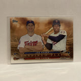 I-6 Joe Mauer Rod Carew Inspired Play 2015 Topps Series 1 Baseball Card I3