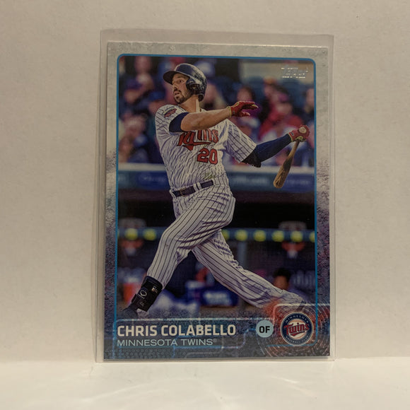 #41 Chris Colabello Minnesota Twins 2015 Topps Series 1 Baseball Card I3