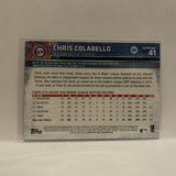#41 Chris Colabello Minnesota Twins 2015 Topps Series 1 Baseball Card I3