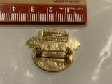 Drug Awareness Elks & Royal Purple of Canada Logo Lapel Hat Pin EI