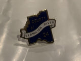 Vermilion River County #24 Lapel Hat Pin BV