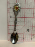 Alberta Wild Rose Flower Souvenir Spoon