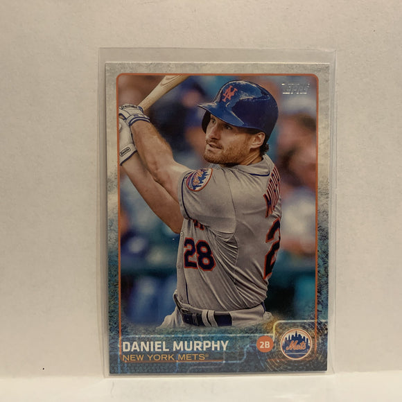 #149 Daniel Murphey New York Mets 2015 Topps Series 1 Baseball Card I3