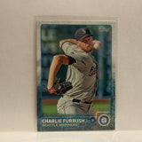 #70 Charlie Furbush Seattle Mariners 2015 Topps Series 1 Baseball Card I3