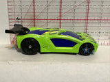 Green  #686 Racer Mcdonalds 2009 Hot Wheels Diecast Car