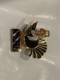 Turkey Score Bowling Stirke Lapel Hat Pin EJ