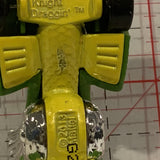 Green Knight Draggin ©2013 Hot Wheels Diecast Car EI