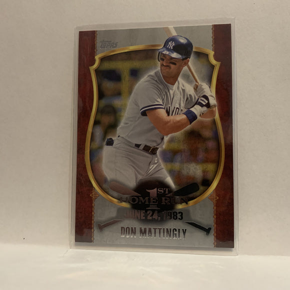 FHR-28 Don Mattingly New York Yankees 2015 Topps Series 1 Baseball Card I3