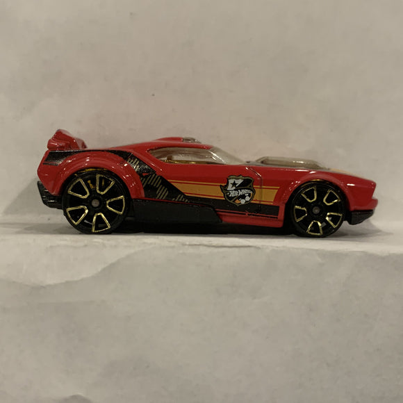 Red Fast Fish  Hot Wheels Diecast Car EI