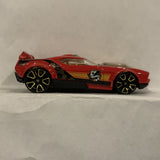 Red Fast Fish  Hot Wheels Diecast Car EI