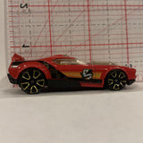 Red Fast Fish  Hot Wheels Diecast Car EI