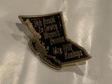 34th Annual Ex-Service Women's Reunion May 1990 Kamloops Lapel Hat Pin BV