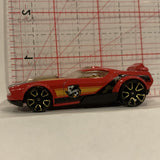 Red Fast Fish  Hot Wheels Diecast Car EI