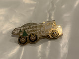 Logan Lakes Lions Club Dump Truck Lapel Hat Pin BV