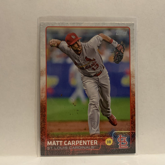 #336 Matt Carpenter St Louis Cardinals 2015 Topps Series 1 Baseball Card I3