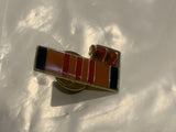 Military Ribbon '72 Lapel Hat Pin EJ