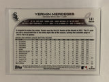 #141 Yermin Mercedes Chicago White Sox 2022 Topps Series One Baseball Card MLB