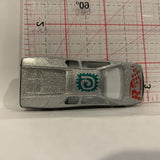 Silver Stock Lamborghini Racer Unbranded Diecast Car EJ